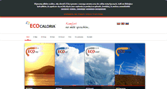 Desktop Screenshot of ecocaloria.com