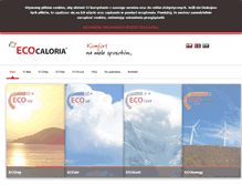 Tablet Screenshot of ecocaloria.com